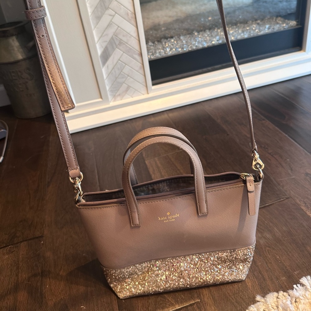 Kate Spade Gray Crossbody Bag